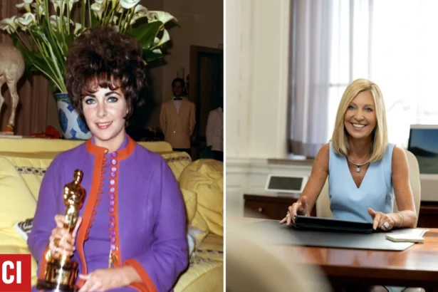 Karen Lynch and Elizabeth Taylor