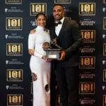 Jalen Hurts and Bry Burrows together after their marriage in 2025