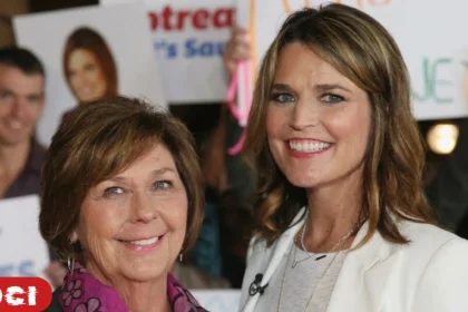 Provisional—use only if the selected image shows both people: “Nancy Guthrie with her daughter Savannah Guthrie.”