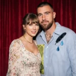Taylor Swift and Travis Kelce together at a public event